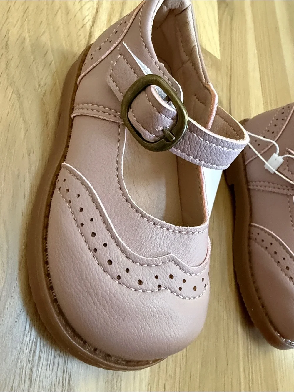 Girls' Pink Mary Jane Dress Shoes